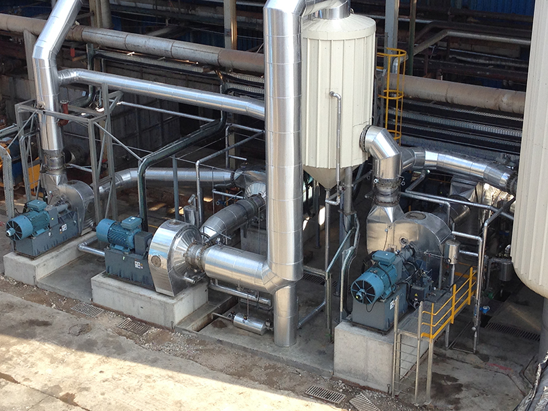 Compressors installed in series