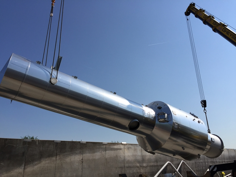 Installation d'une unité de traitement du digestat par France évaporation