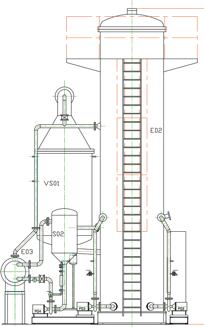 Mobile evaporation unit